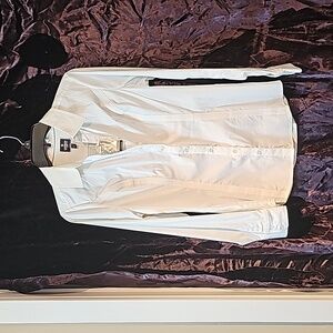 Express Womens Blouse Size M Color White 5% Spandex. NWT